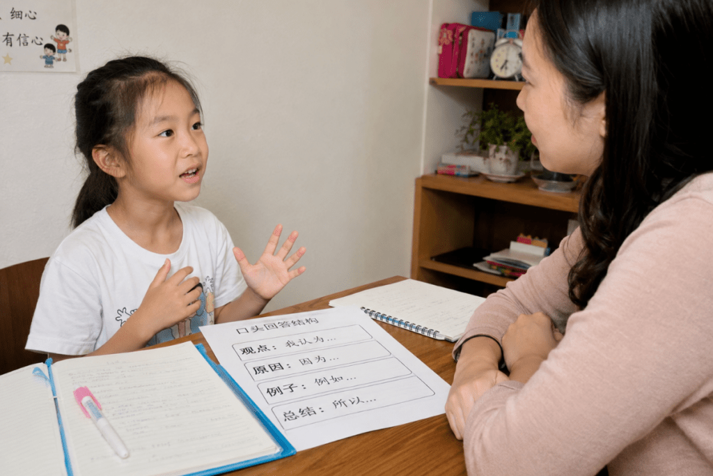 Chinese tuition for English-speaking families